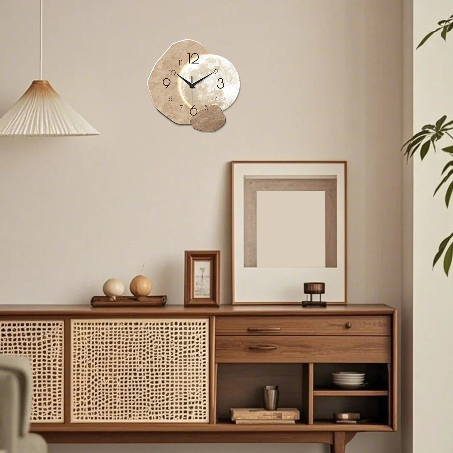Horloge design murale | Décor Naturel - Maison Harmonieuse