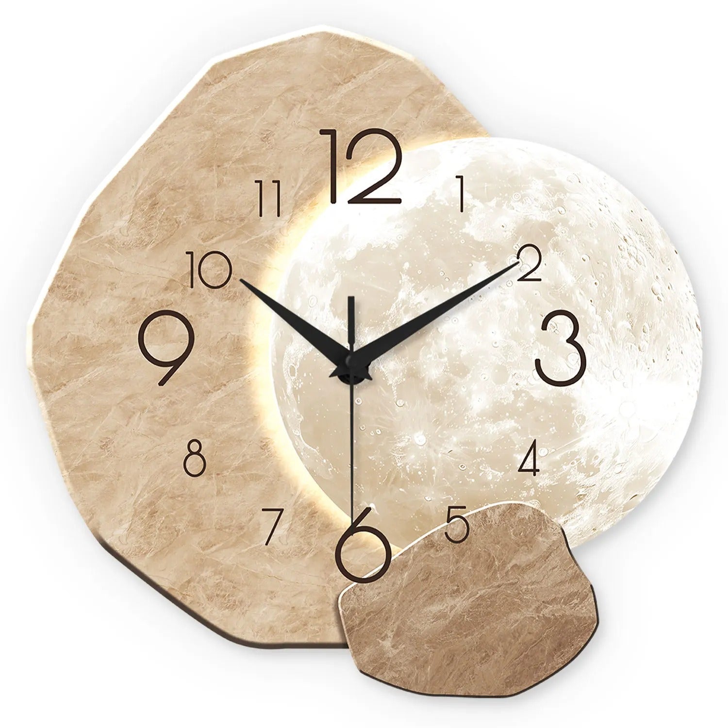 Horloge design murale | Décor Naturel - Maison Harmonieuse