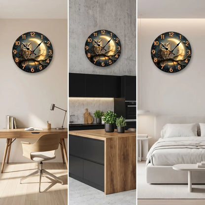 Horloge murale 30 cm installation facile bureau ou chambre