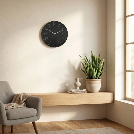 Horloge murale circulaire une touche d'élégance pour votre salon