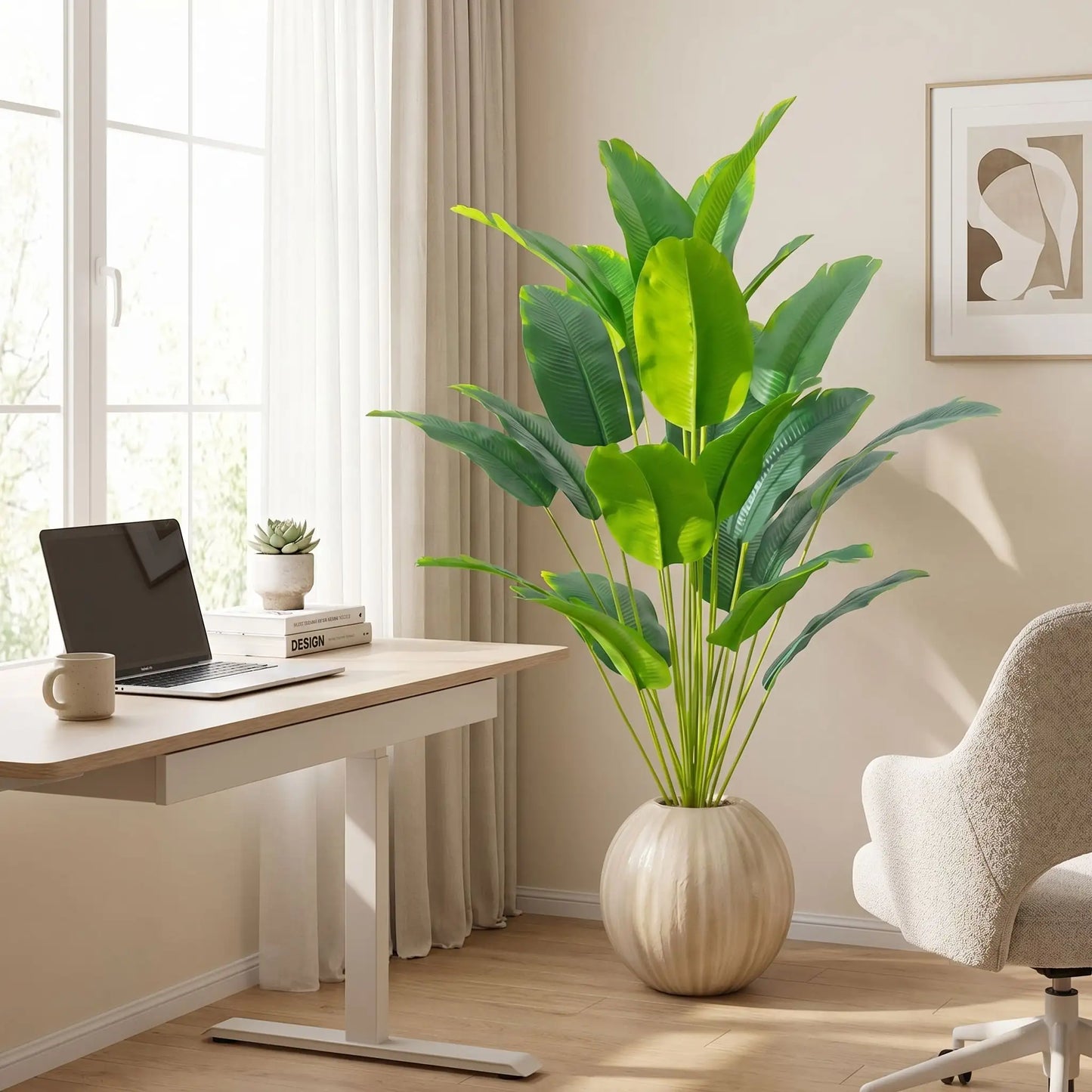Plantes Artificielles Intérieur | Bananiers Tropicale - Maison Harmonieuse