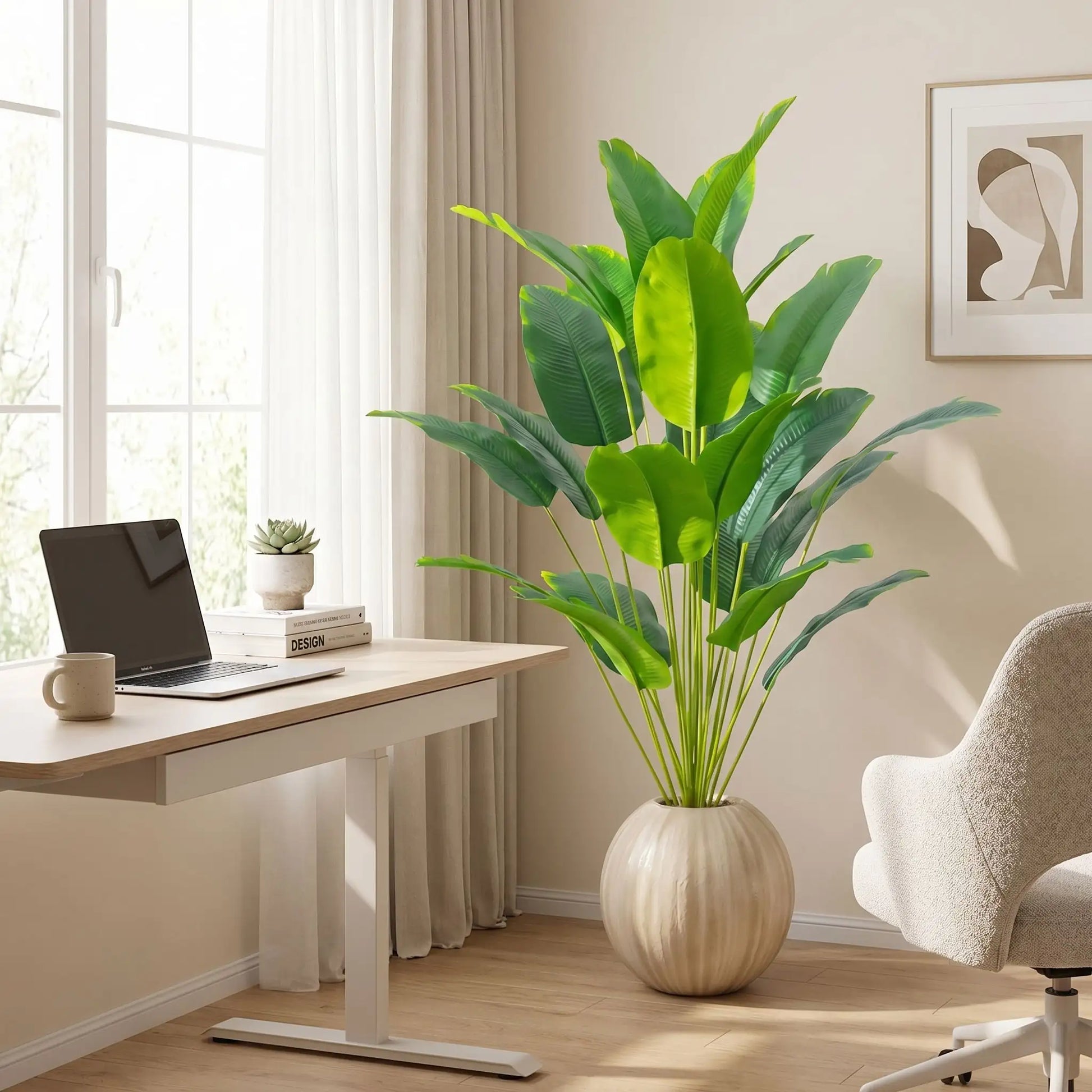 Plantes Artificielles Intérieur | Bananiers Tropicale - Maison Harmonieuse