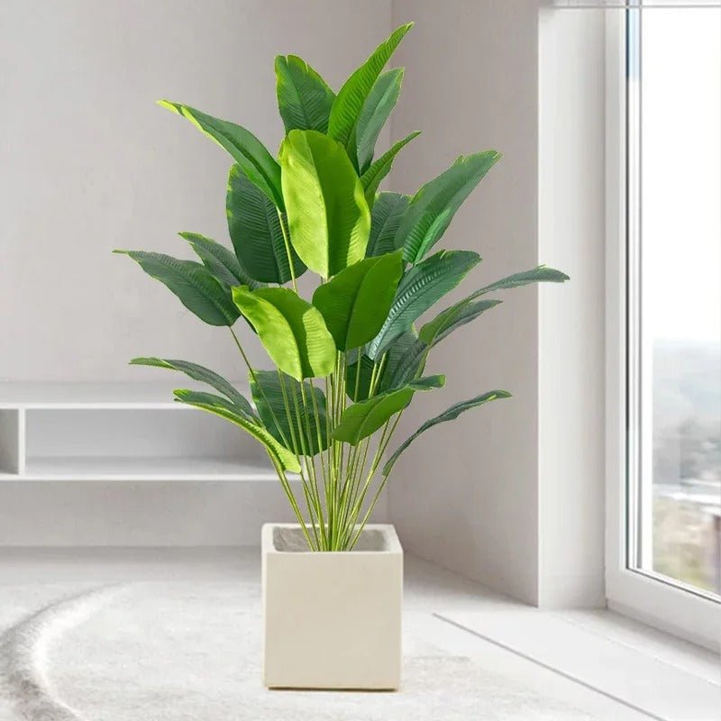 Plantes Artificielles Intérieur | Bananiers Tropicale - Maison Harmonieuse