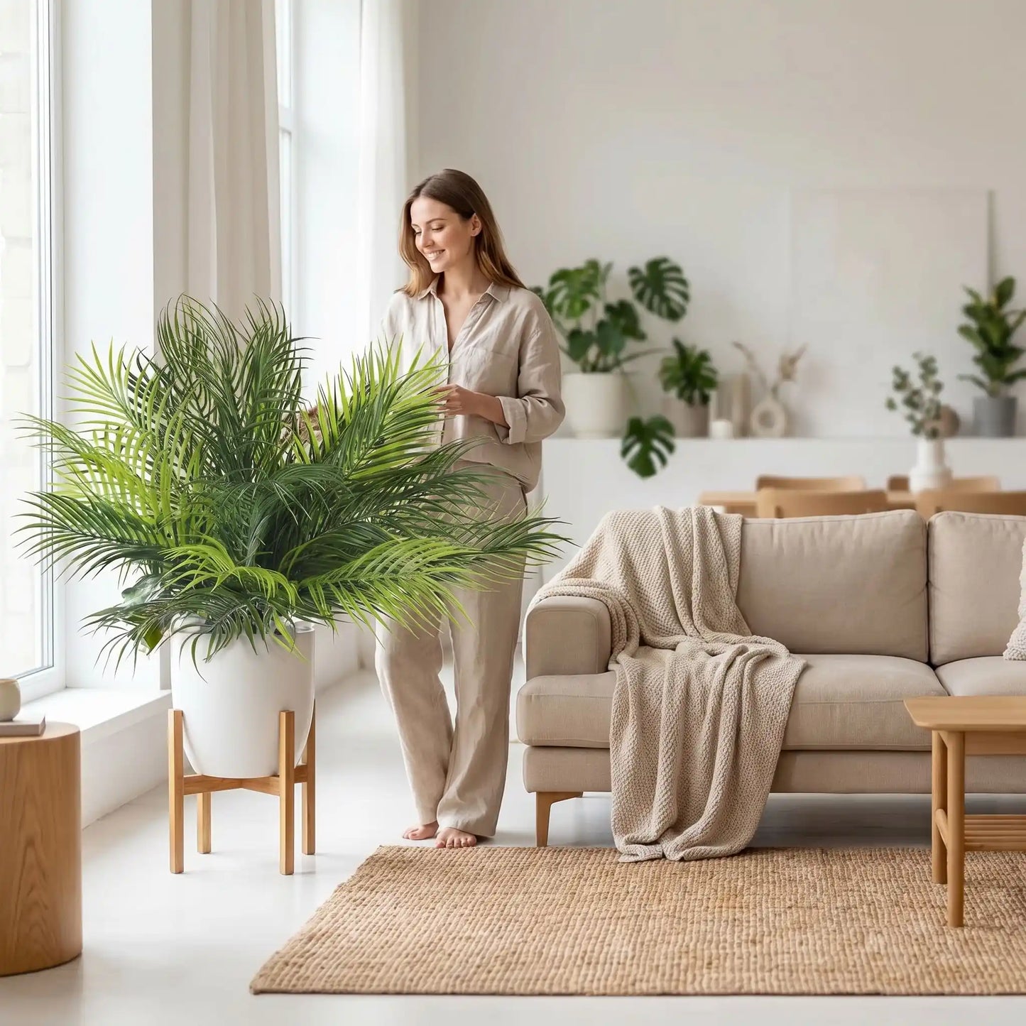 plantes artificielles intérieur | Tropical Zéro Entretien - Maison Harmonieuse