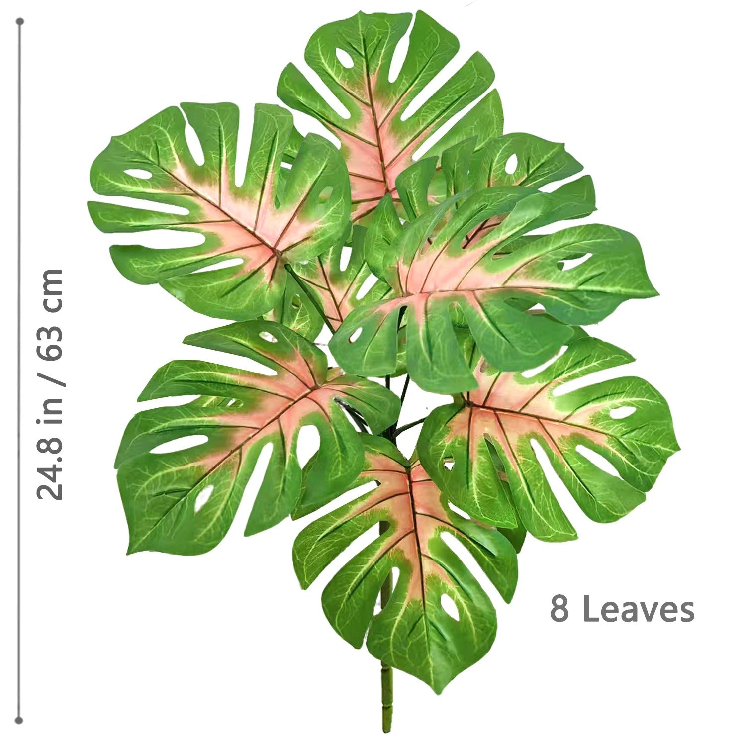 Plante artificielle monstera deux tons 18 leaves