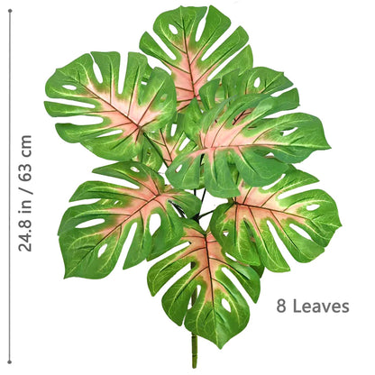 Plante artificielle monstera deux tons 18 leaves